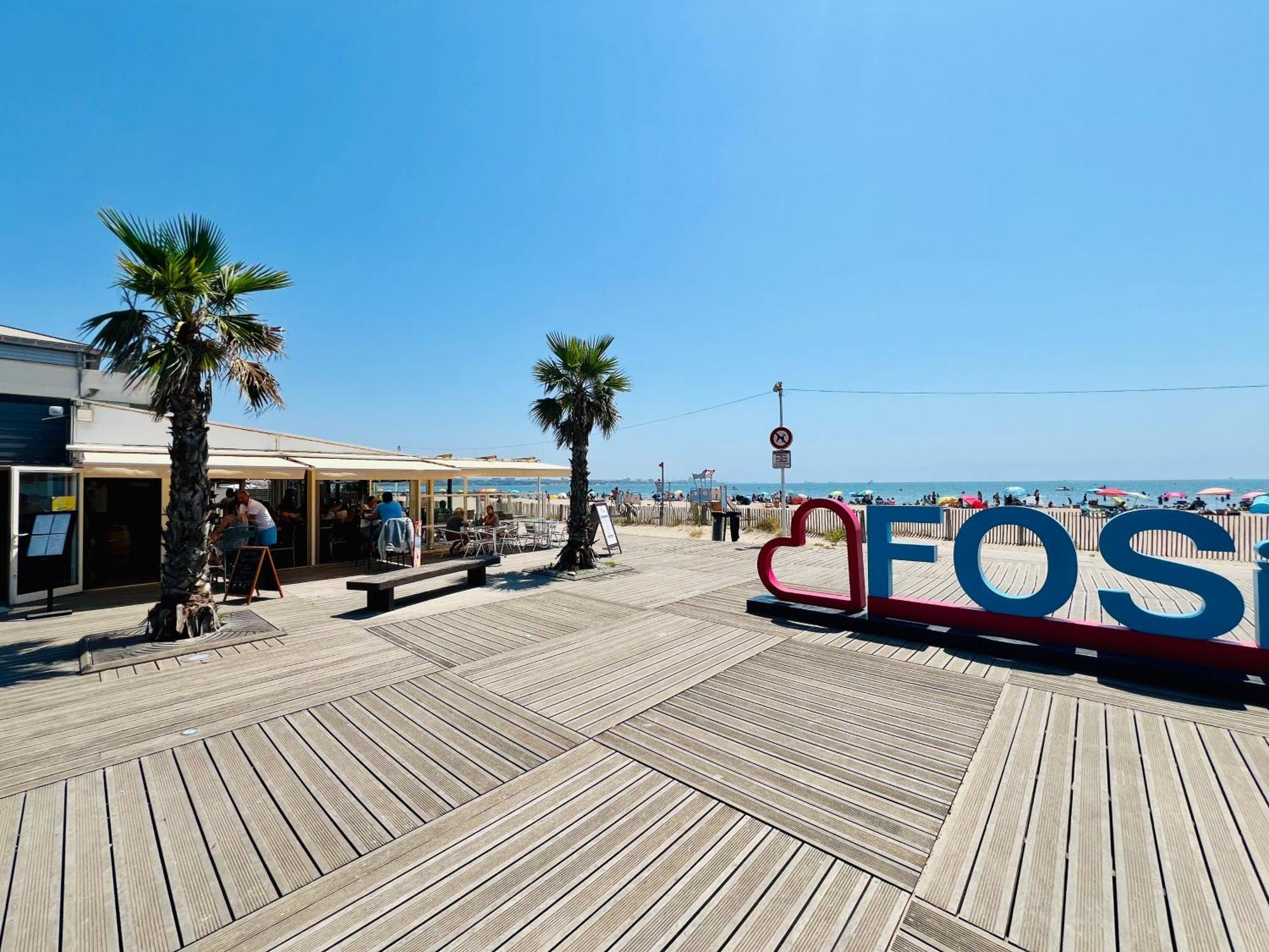 Perle Du Rivage - Plage 50M, Clim, Wifi, 2 Pers Fos-sur-Mer Exterior foto