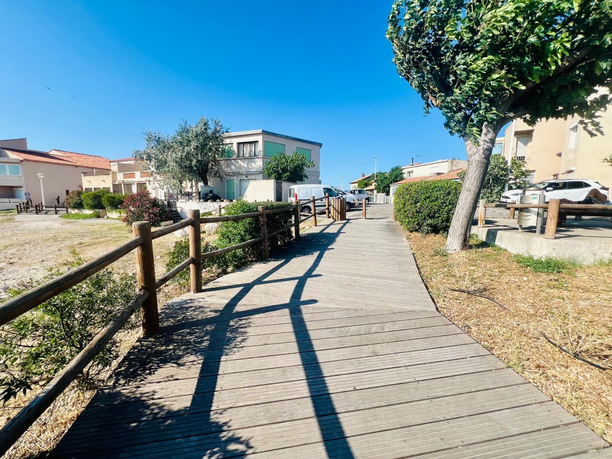 Perle Du Rivage - Plage 50M, Clim, Wifi, 2 Pers Fos-sur-Mer Exterior foto