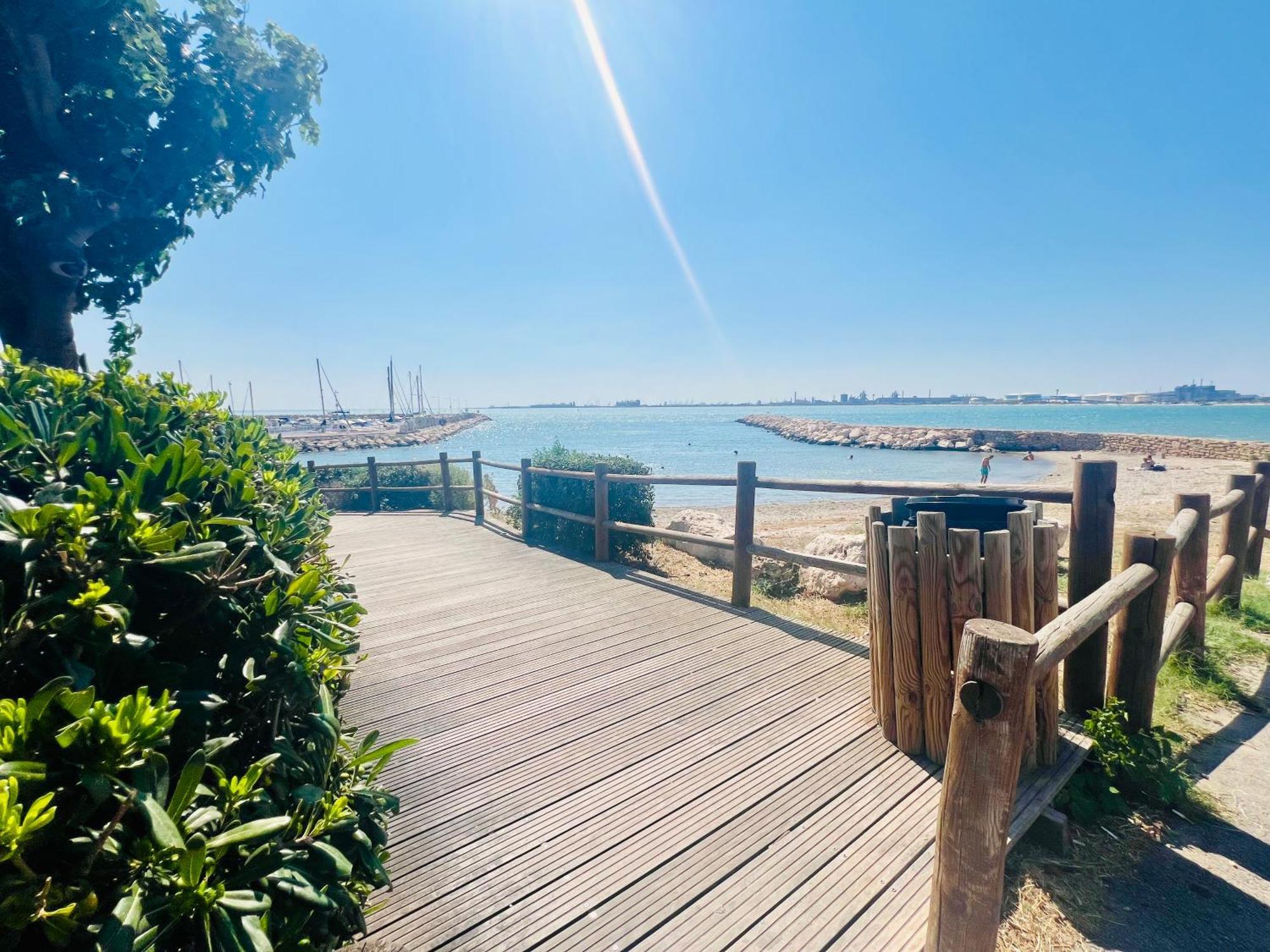 Perle Du Rivage - Plage 50M, Clim, Wifi, 2 Pers Fos-sur-Mer Exterior foto